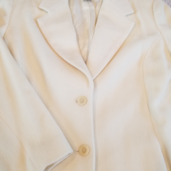 Wool Blazer by Bianca Nygård, Cream - Picture 2 of 6